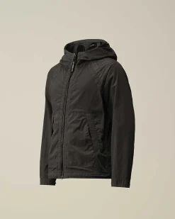 C.P. Company U16 Chrome-R Goggle Jacket Black Hot