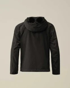 C.P. Company U16 Chrome-R Goggle Jacket Black Hot