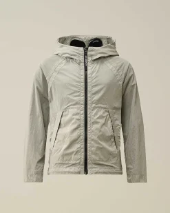 C.P. Company U16 Chrome-R Goggle Jacket Drizzle Grey Fashion