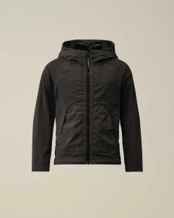 C.P. Company U16 Chrome-R Goggle Jacket Black Online
