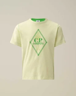 C.P. Company U16 Cotton Jersey 30/1 British Sailor T-Shirt Classic Green Fashion