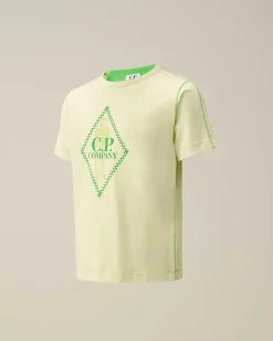 C.P. Company U16 Cotton Jersey 30/1 British Sailor T-Shirt Classic Green Fashion
