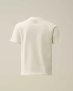 C.P. Company U16 Cotton Jersey 30/1 British Sailor T-Shirt Gauze White Store