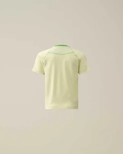 C.P. Company U16 Cotton Jersey 30/1 British Sailor T-Shirt Classic Green Best Sale