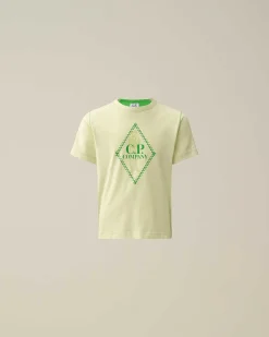 C.P. Company U16 Cotton Jersey 30/1 British Sailor T-Shirt Classic Green Best Sale