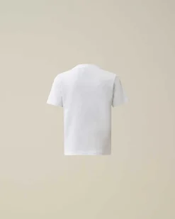 C.P. Company U16 Cotton Jersey 30/1 Graphic T-Shirt White New