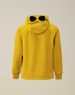 C.P. Company U16 C.P. Shell-R Goggle Jacket Sulphur-Yellow Shop