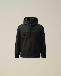C.P. Company U16 C.P. Shell-R Goggle Jacket Black Online