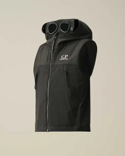 C.P. Company U16 C.P. Shell-R Goggle Vest Black Fashion