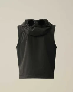 C.P. Company U16 C.P. Shell-R Goggle Vest Black Fashion