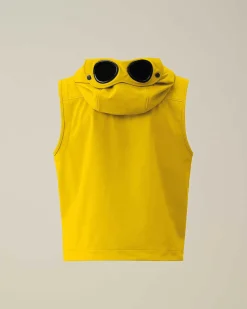 C.P. Company U16 C.P. Shell-R Goggle Vest Sulphur-Yellow Cheap