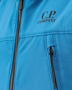 C.P. Company U16 C.P. Shell-R Goggle Vest Ink Blue Shop
