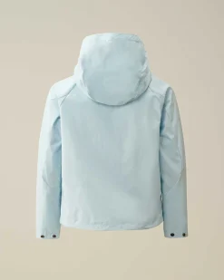 C.P. Company U16 Pro-Tek Hooded Jacket Starlight Blue Best