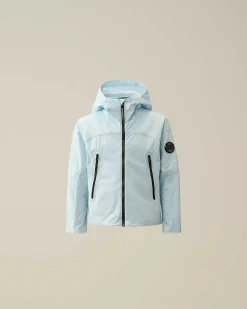 C.P. Company U16 Pro-Tek Hooded Jacket Starlight Blue Cheap