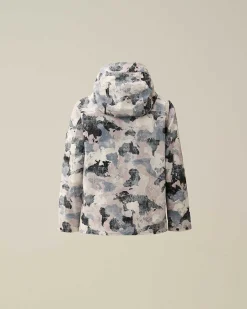 C.P. Company U16 Pro-Tek Printed Hooded Jacket Var.01-Multicolor Best Sale