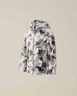 C.P. Company U16 Pro-Tek Printed Hooded Jacket Var.01-Multicolor Best Sale