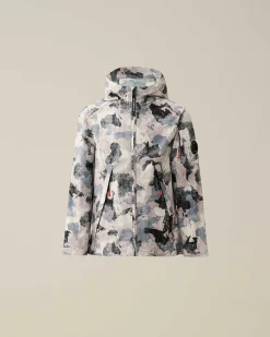 C.P. Company U16 Pro-Tek Printed Hooded Jacket Var.01-Multicolor Best Sale