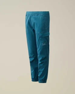 C.P. Company U16 Stretch Gabardine Pants Ink Blue Store