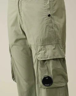 C.P. Company U16 Tela Parachute Cargo Pants Agave Green Best