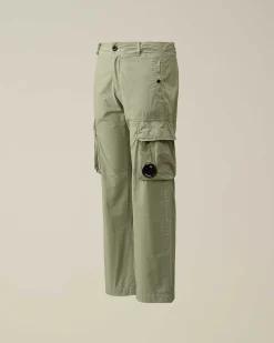 C.P. Company U16 Tela Parachute Cargo Pants Agave Green New